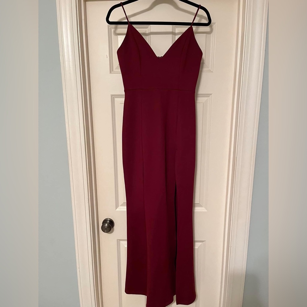 Red Showpo Formal Dress size 6 (straps taken in slightly; easy to release) 
$40